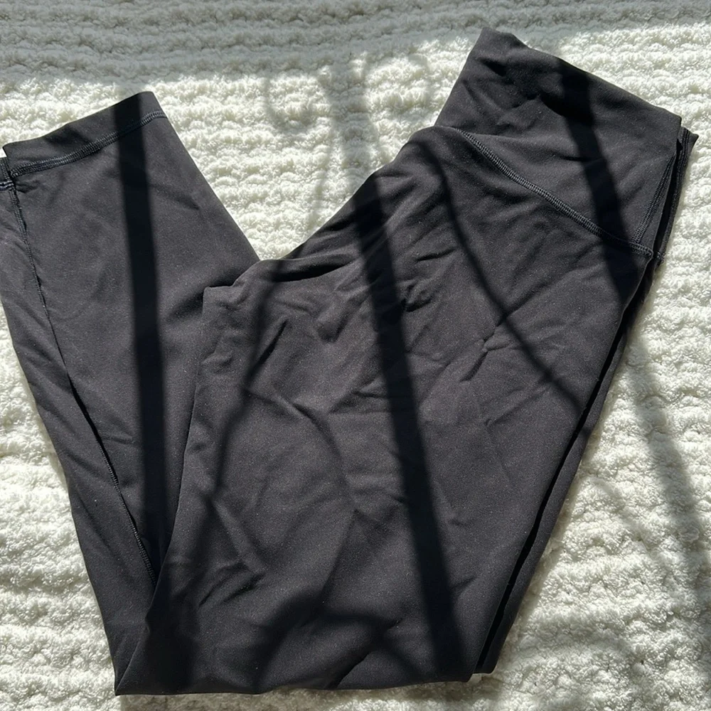 Black Leggings Lululemon size 10